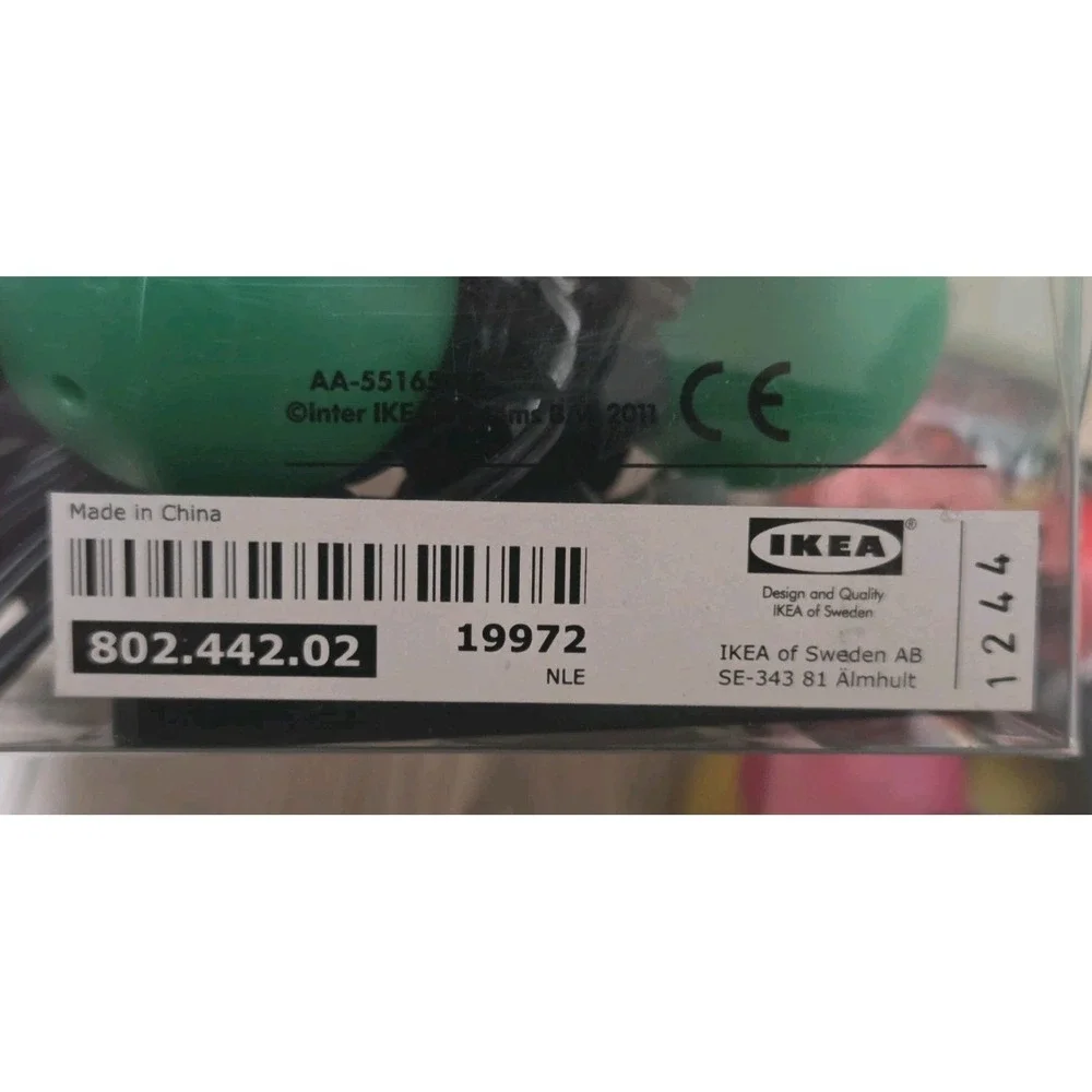 2 Sets 16 Ea Ikea Solvinden 802.442.02 String Lights Bundle 32 Lights Multicolor